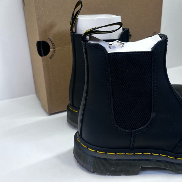 Dr. Martens Slip Resistant Leather Chelsea Boots - Picture 2 of 16
